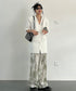 V-neck Short-sleeve Jacket